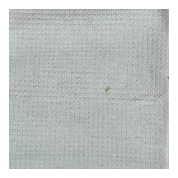 Vintage Cotton Tea Towel Embroidered Rooster Red Crochet Striped Edge Kitchen - Picture 8 of 8